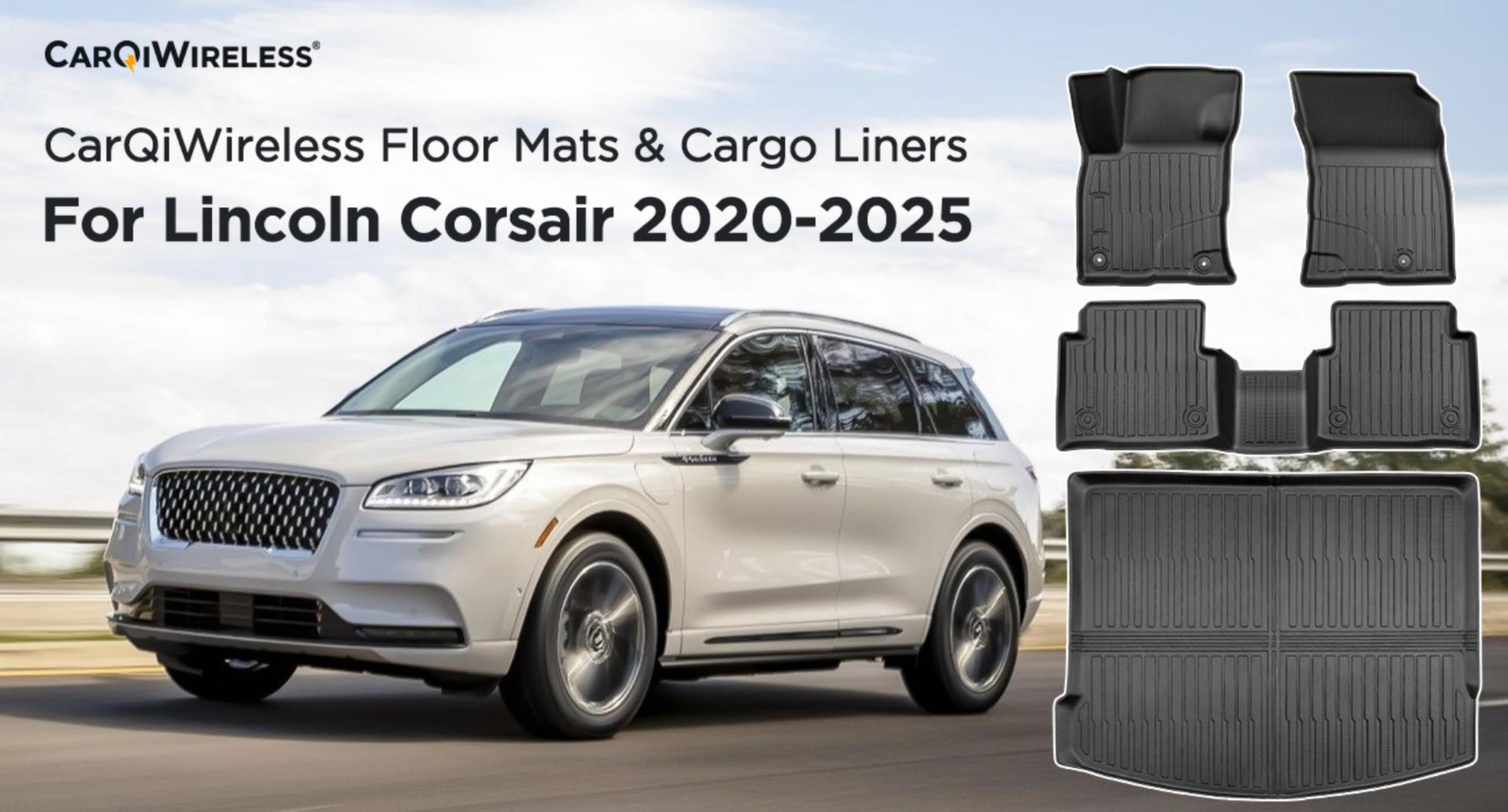 for Lincoln Corsair 2020-2025 Floor Mats Cargo Liner (gas only